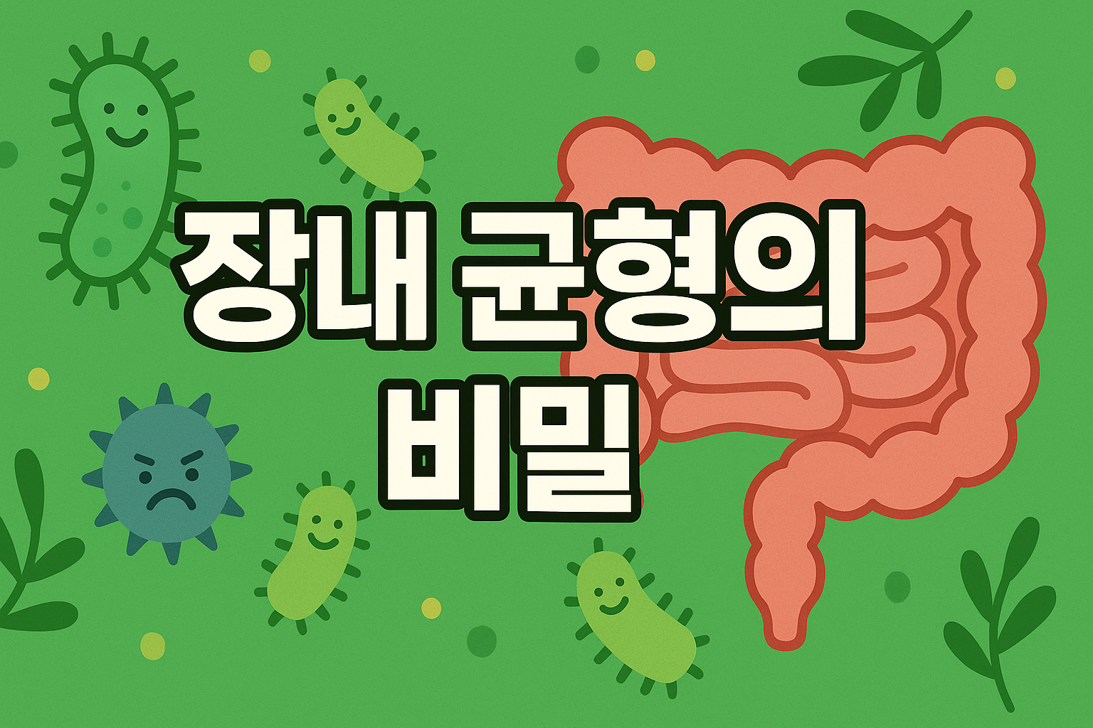장내 균형의 비밀