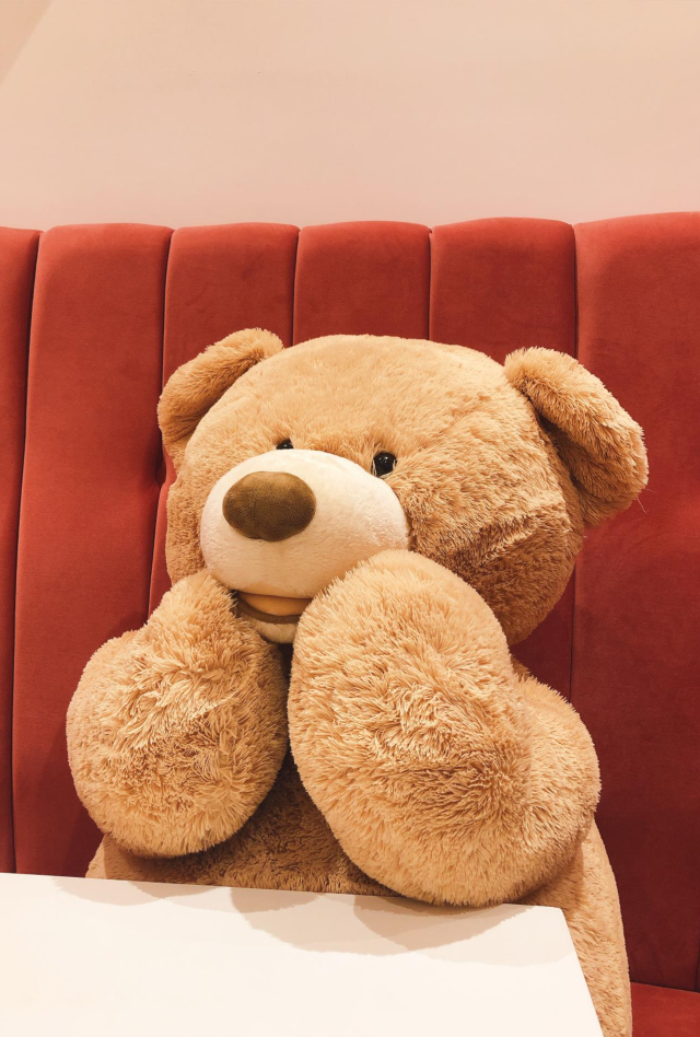 피닝 곰인형