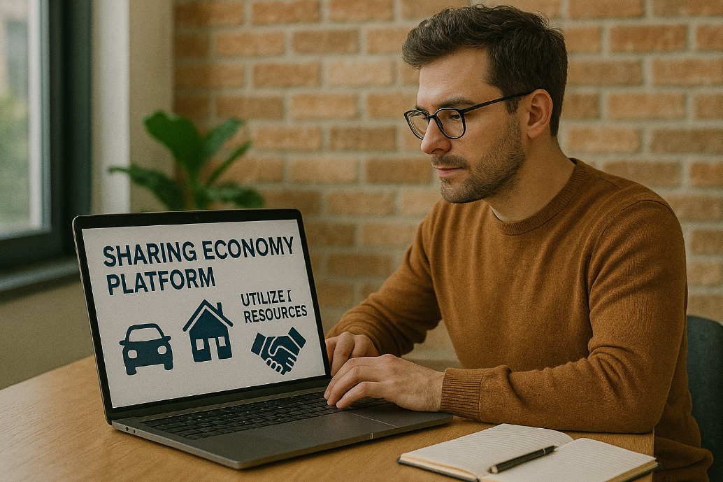 공유경제 플랫폼 개발로 유휴 자원 활용 사업 모델 구축