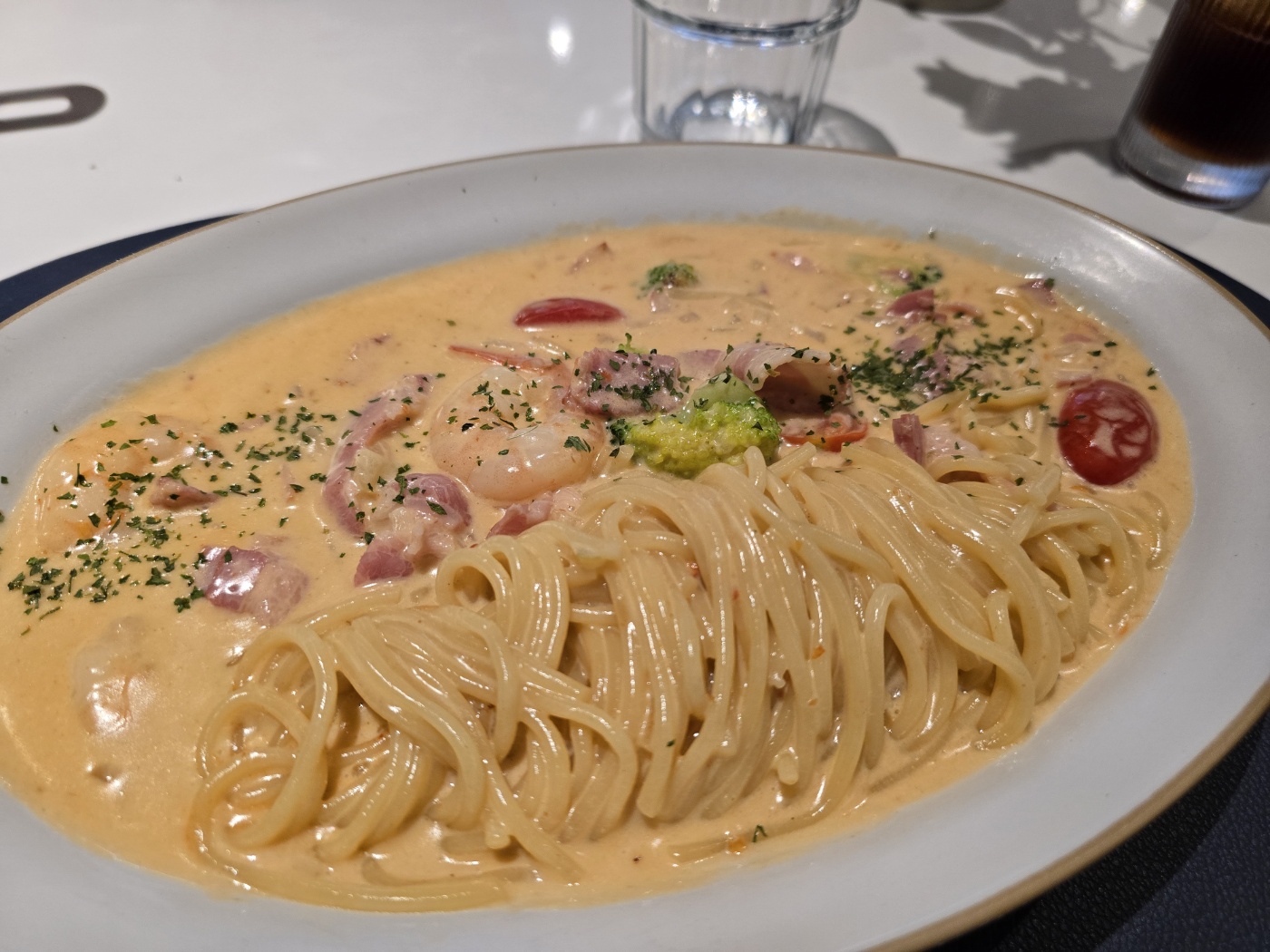 매콤한 투움바파스타