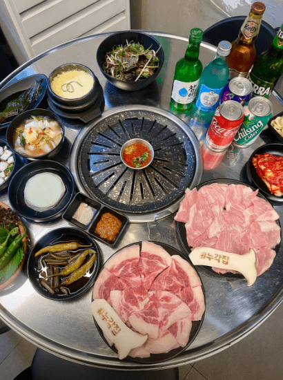 영일대 맛집 "누각집" 음식 사진