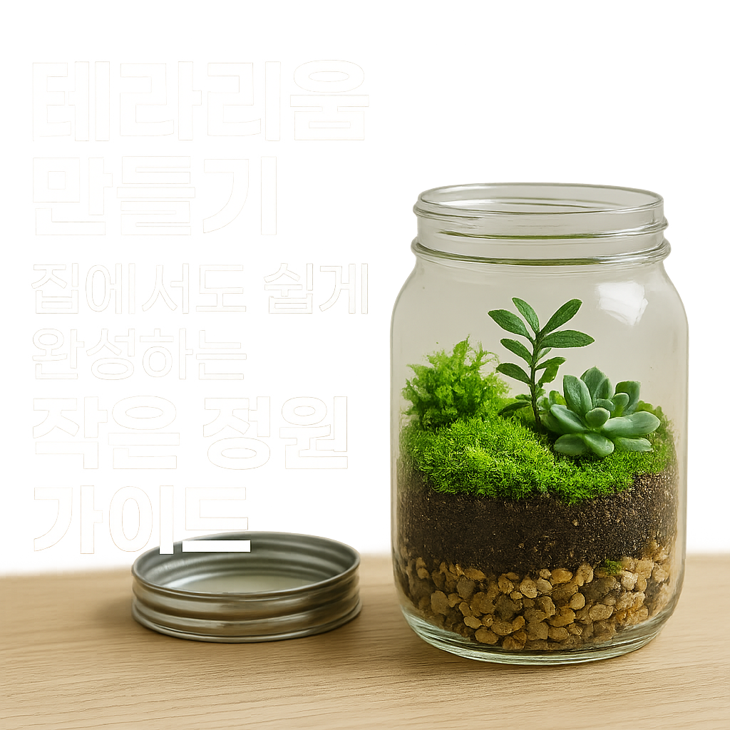 병속에 만든 테라리움