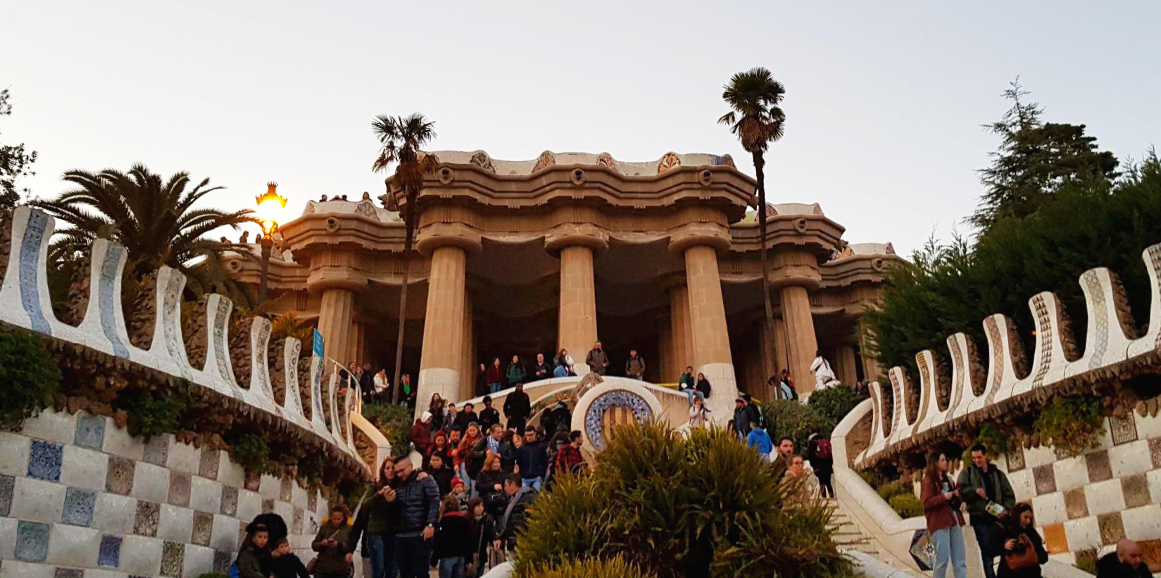 스페인 바르셀로나 구엘공원 정문