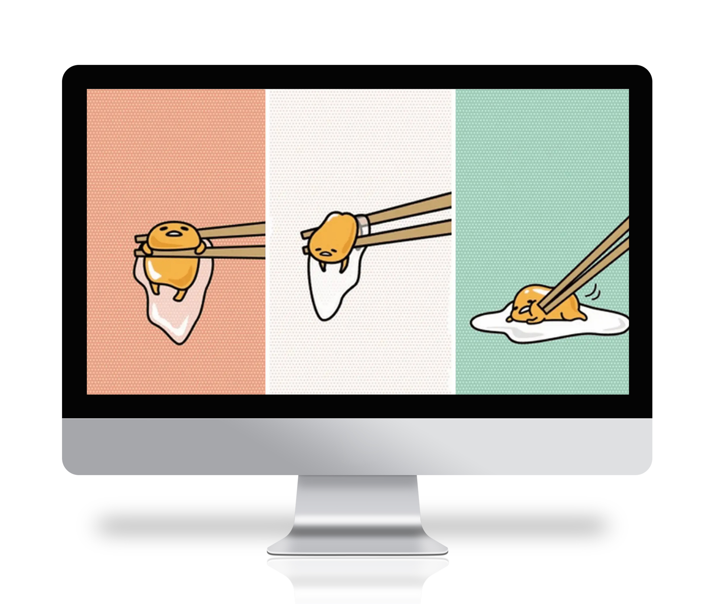 구데타마 배경화면 컴퓨터 아이패드 산리오