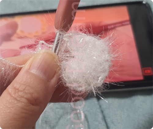 해바라기 평면수세미