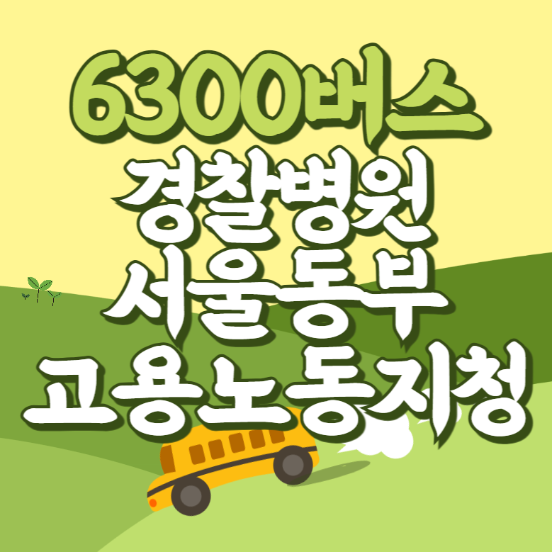 경찰병원.서울동부고용노동지청에서 인천공항 리무진 공항버스(6300번) 썸네일