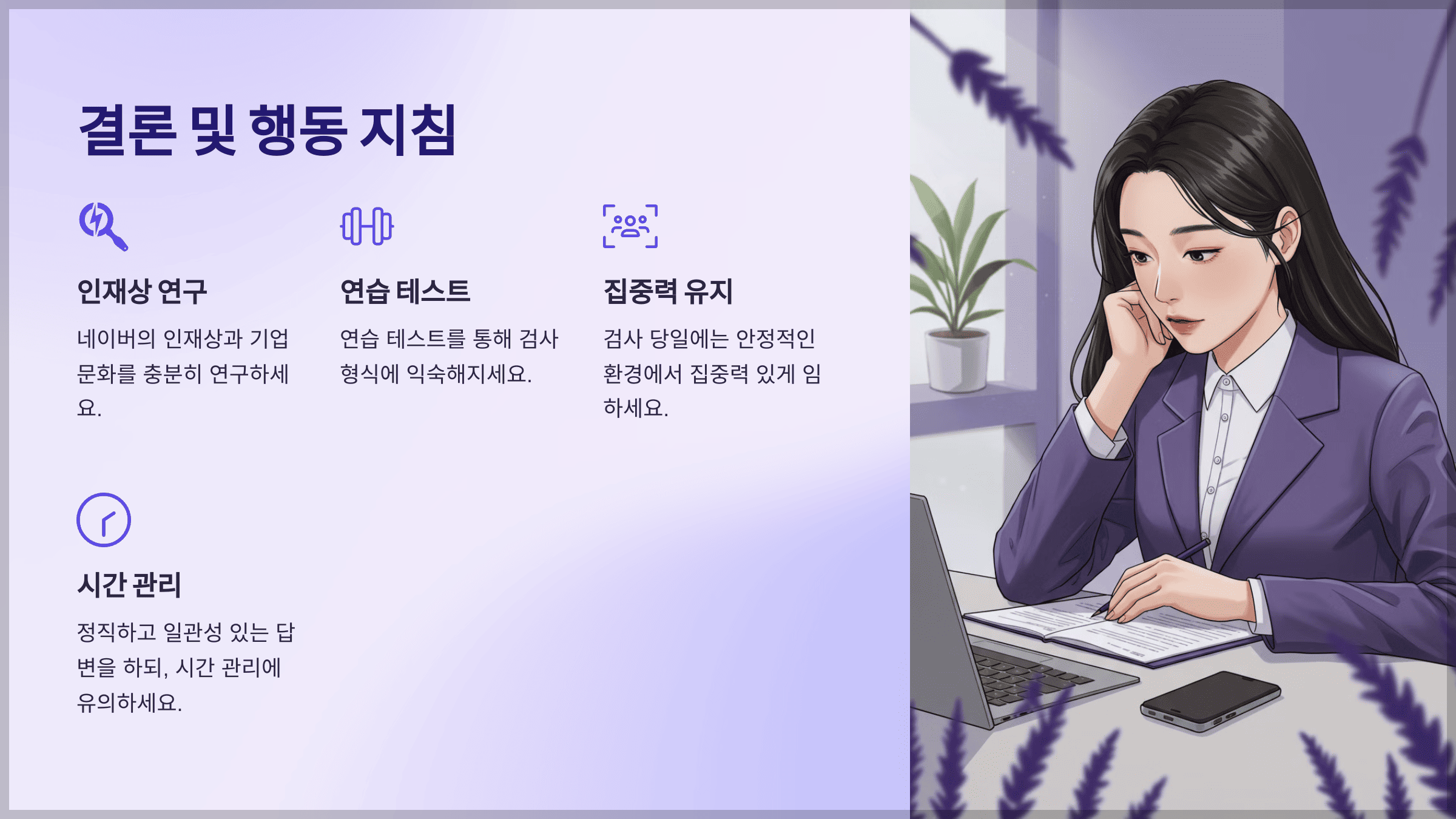 결론 및 행동 지침