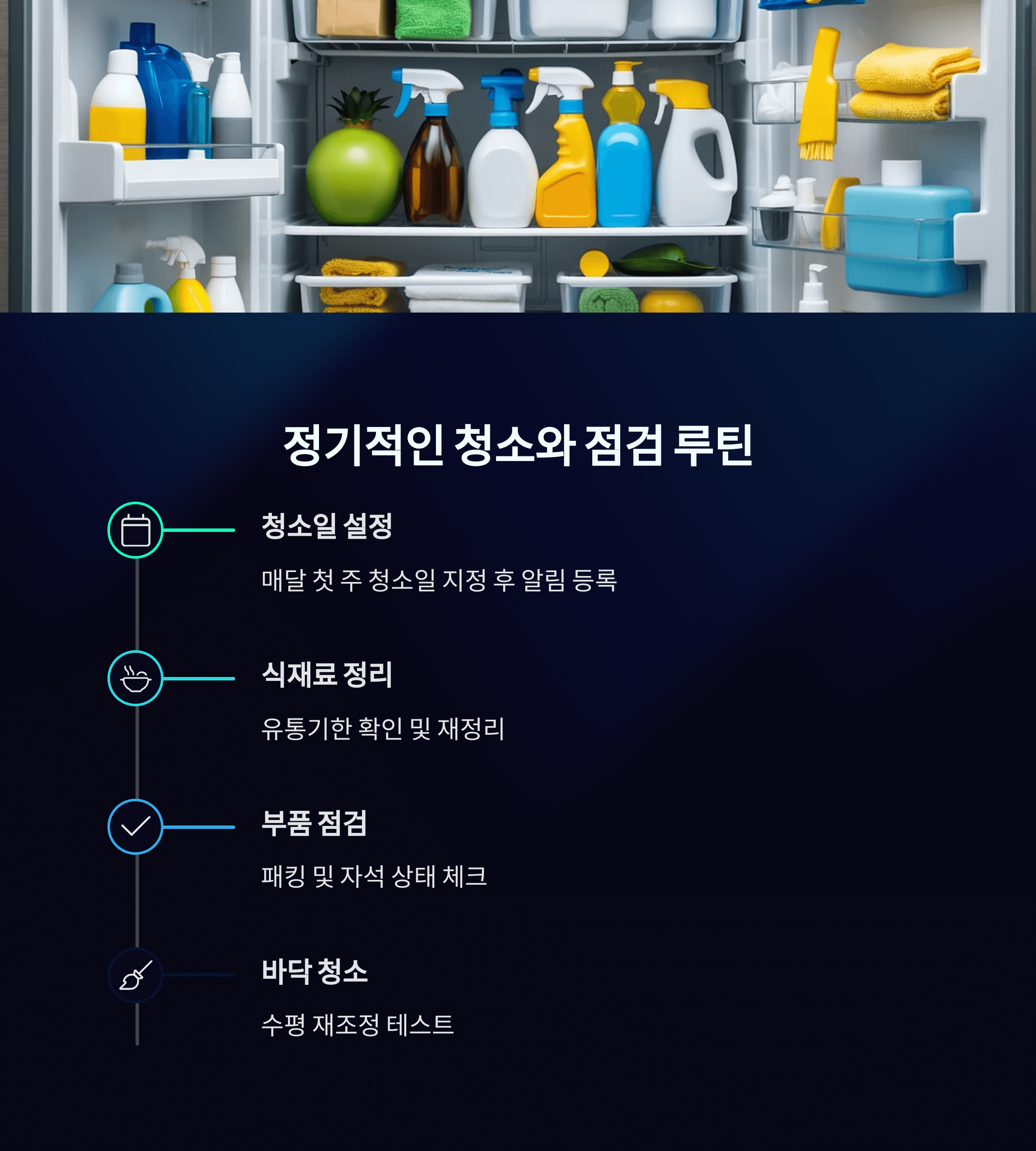 냉장고 문 안 닫힘 해결방법