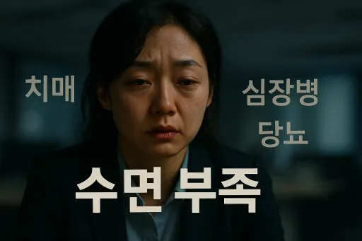 하루 5시간 수면, 뇌가 먼저 무너집니다