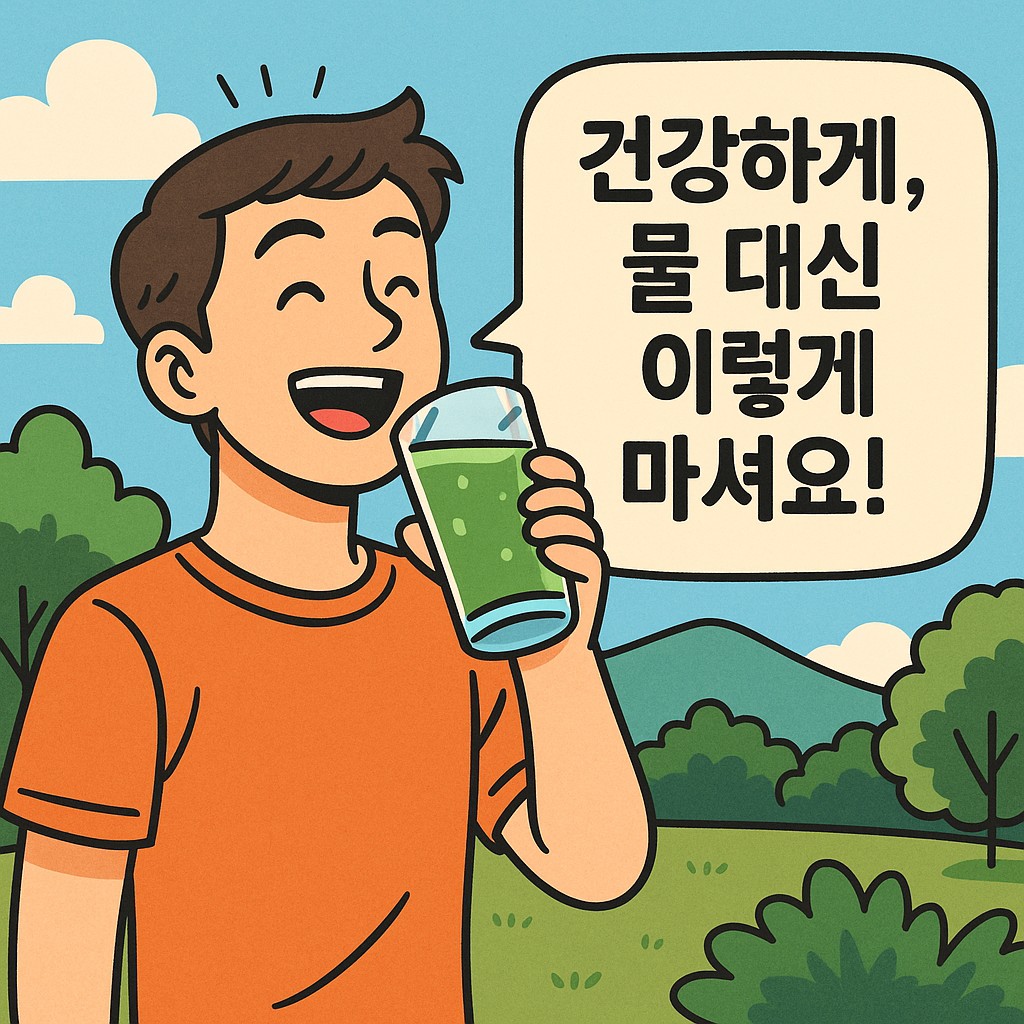 물대신 마시면 좋은 건강 음료