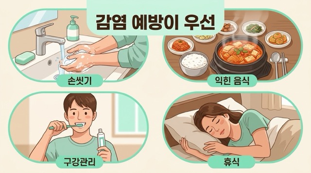 백혈구 수치 낮을 때 감염 예방과 균형 잡힌 식사 관리