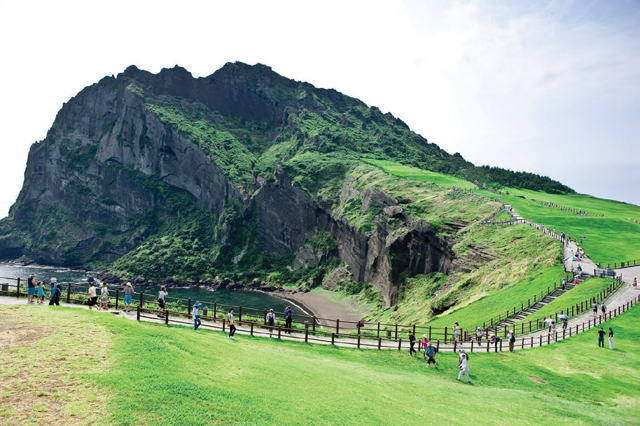 제주도 동쪽 성산일출봉