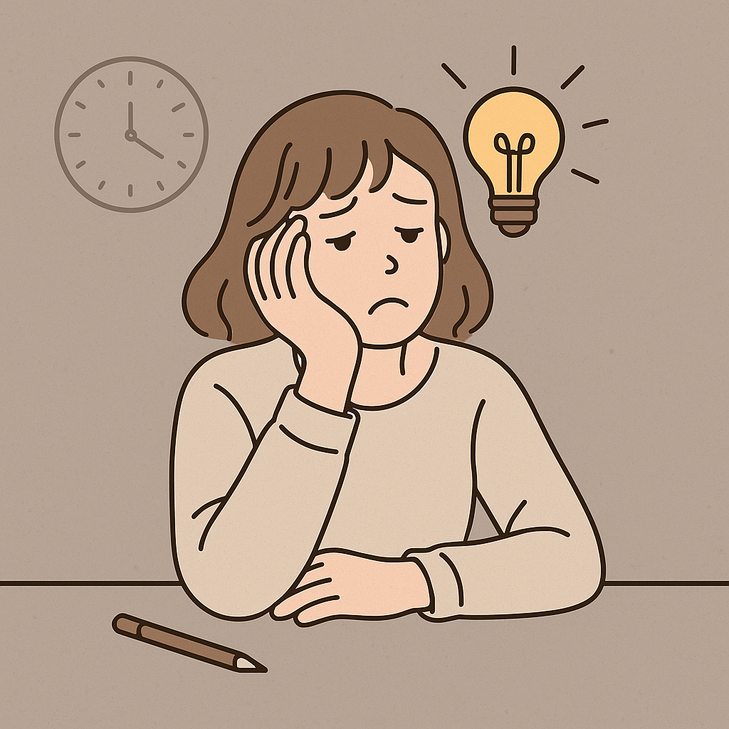 지루함과 창의성 관련 이미지