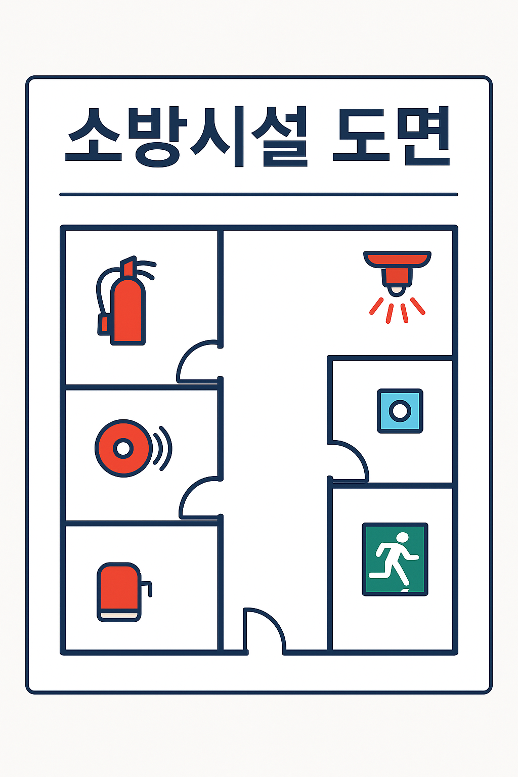 소방시설 도면