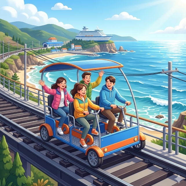 정동진 레일바이크 할인 예약방법 총정리