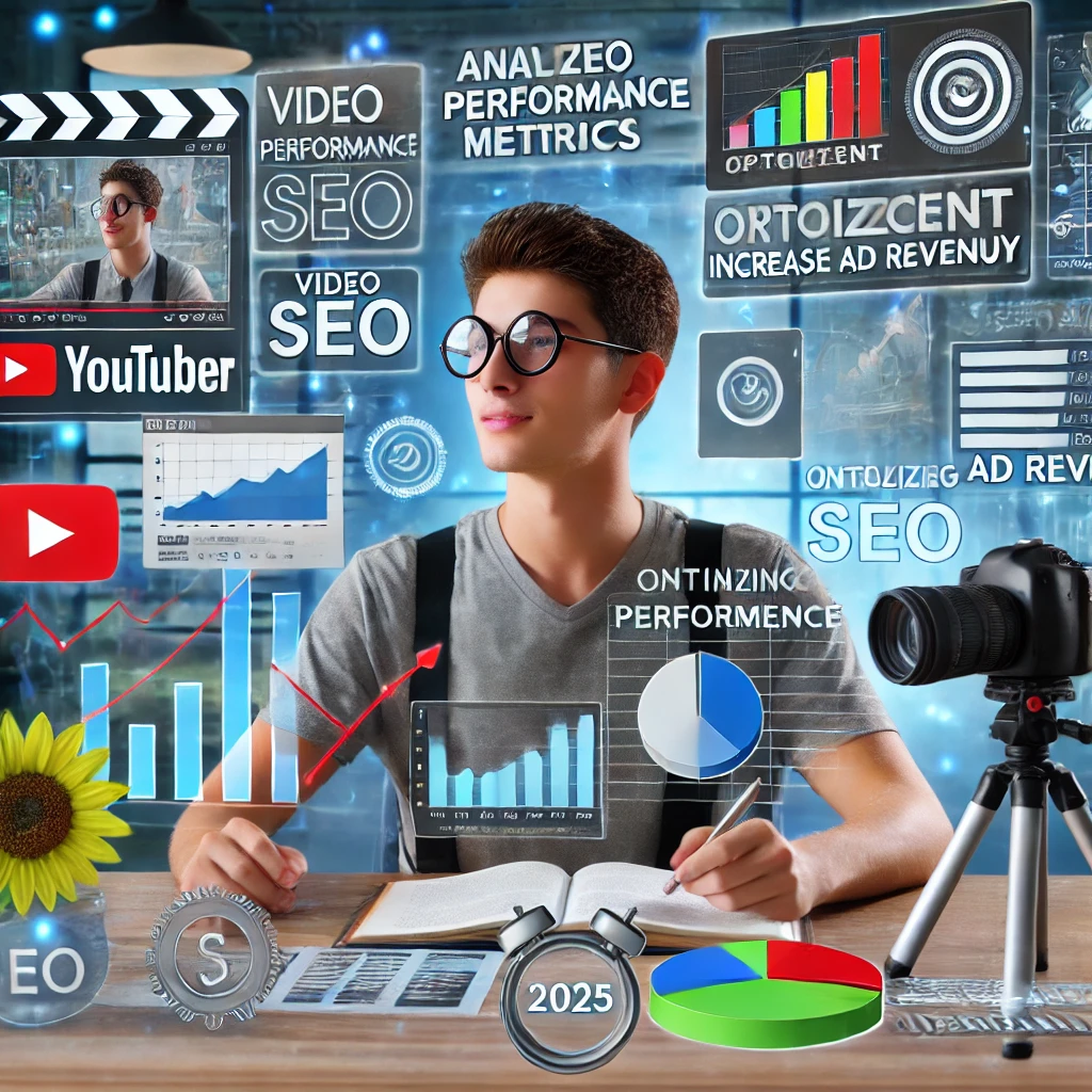 SEO 최적화와 광고 수익 분석을 통해 유튜브 성장 전략 수립