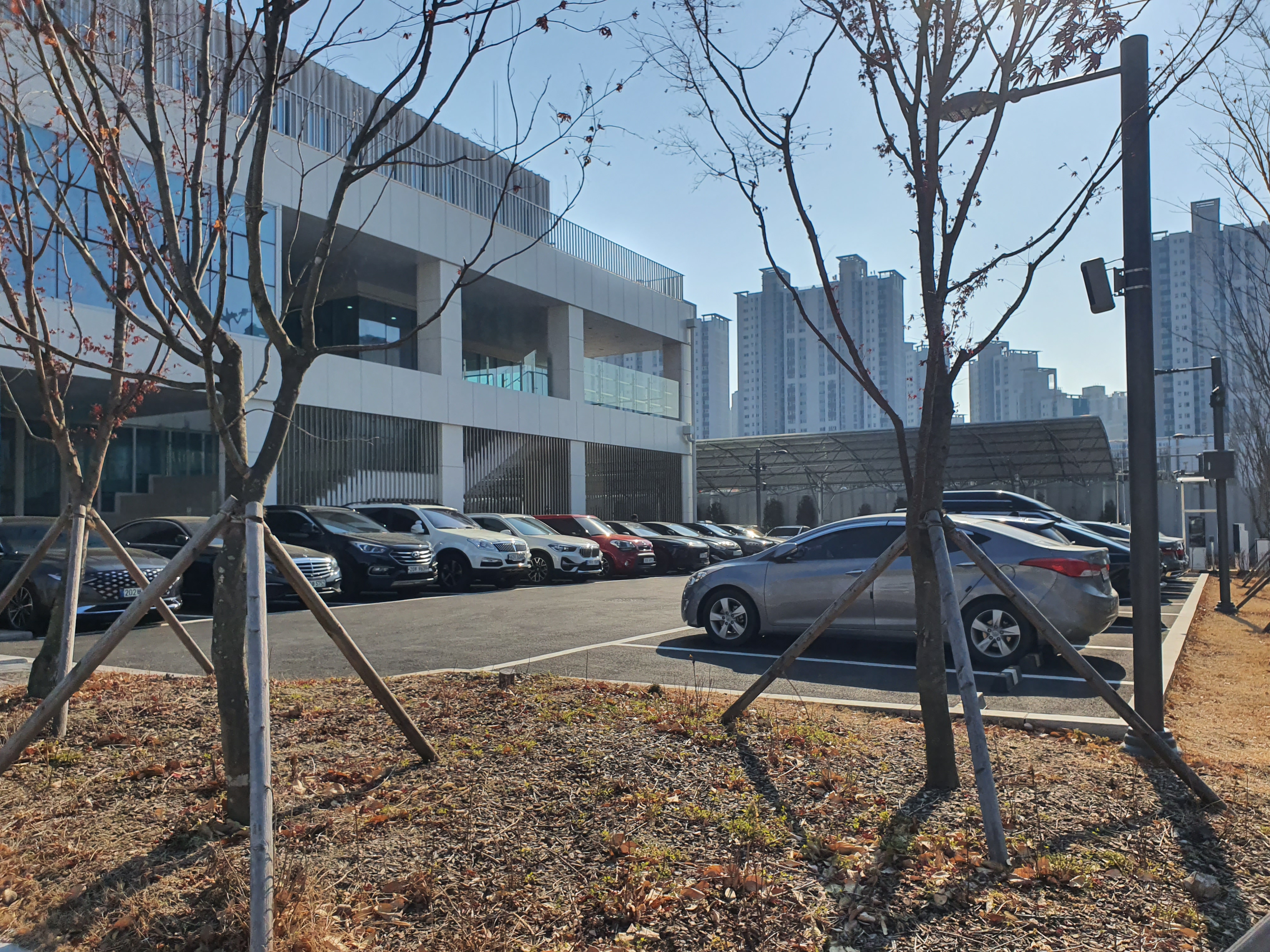 대구혁신도시통합문화센터 주차장