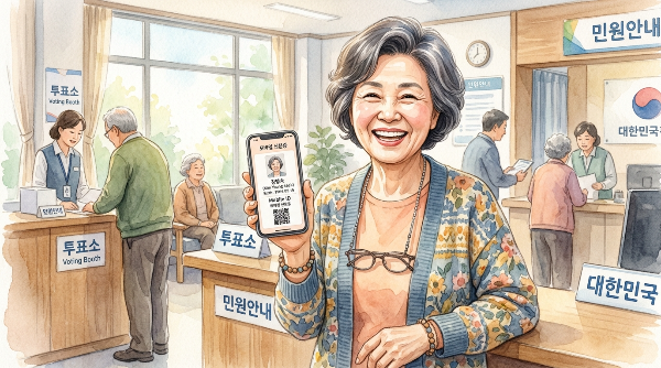 모바일 신분증 만드는 방법