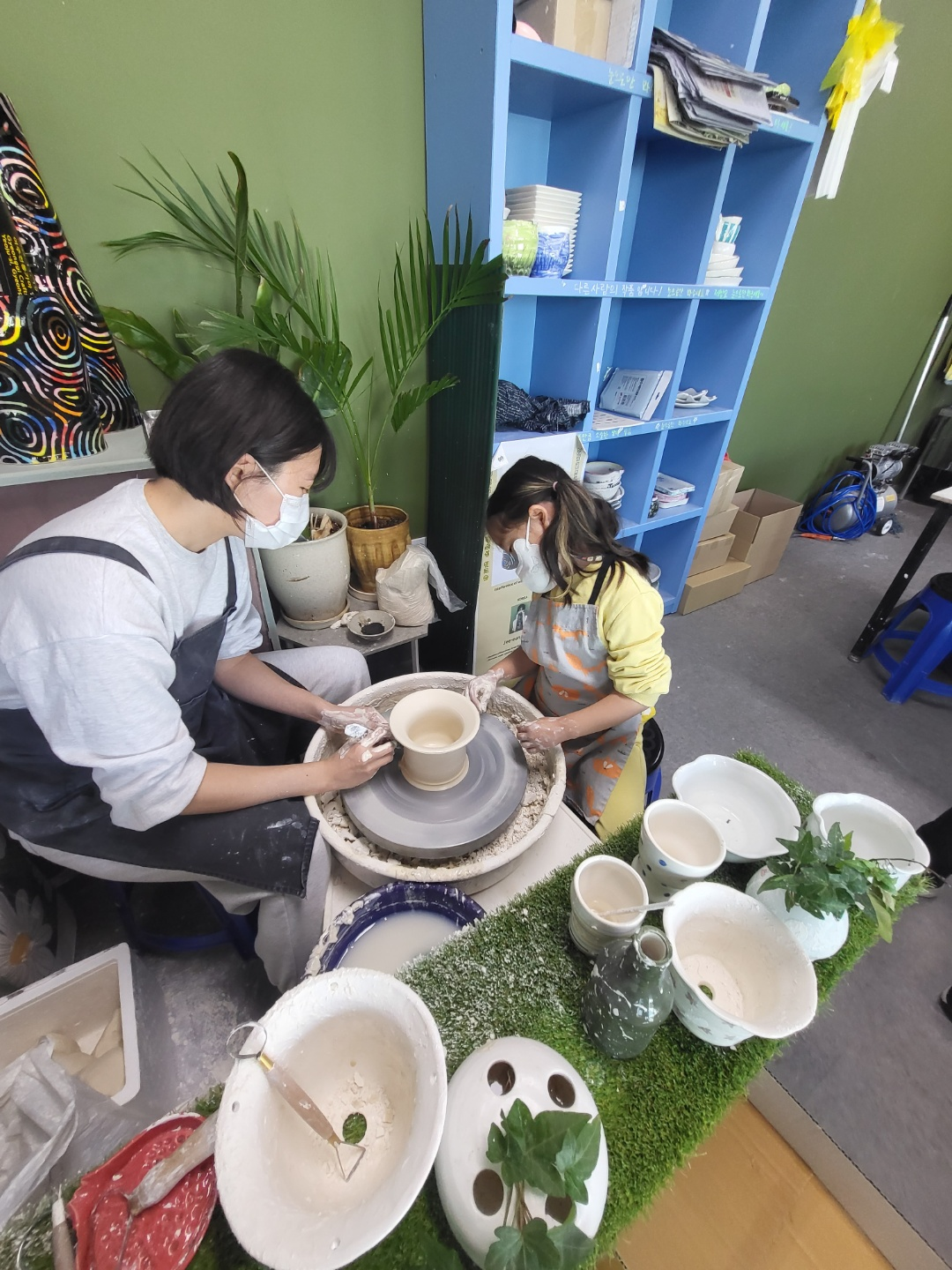 25공방(청주 도자기 공방, 물레 체험)
