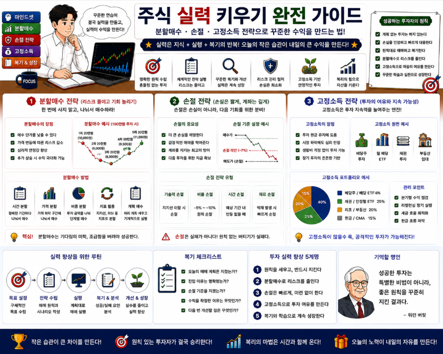 주식 실력 키우기