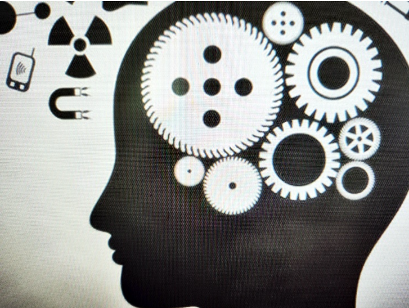 남자의 머리속 이미지 (과학적 )