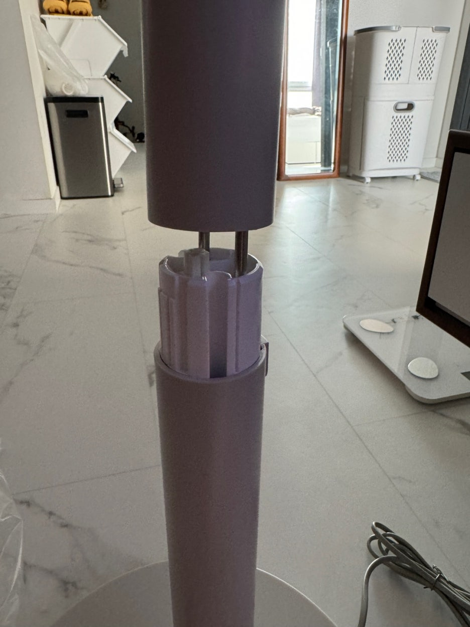 신일 에어 서큘레이터 중단부 조립