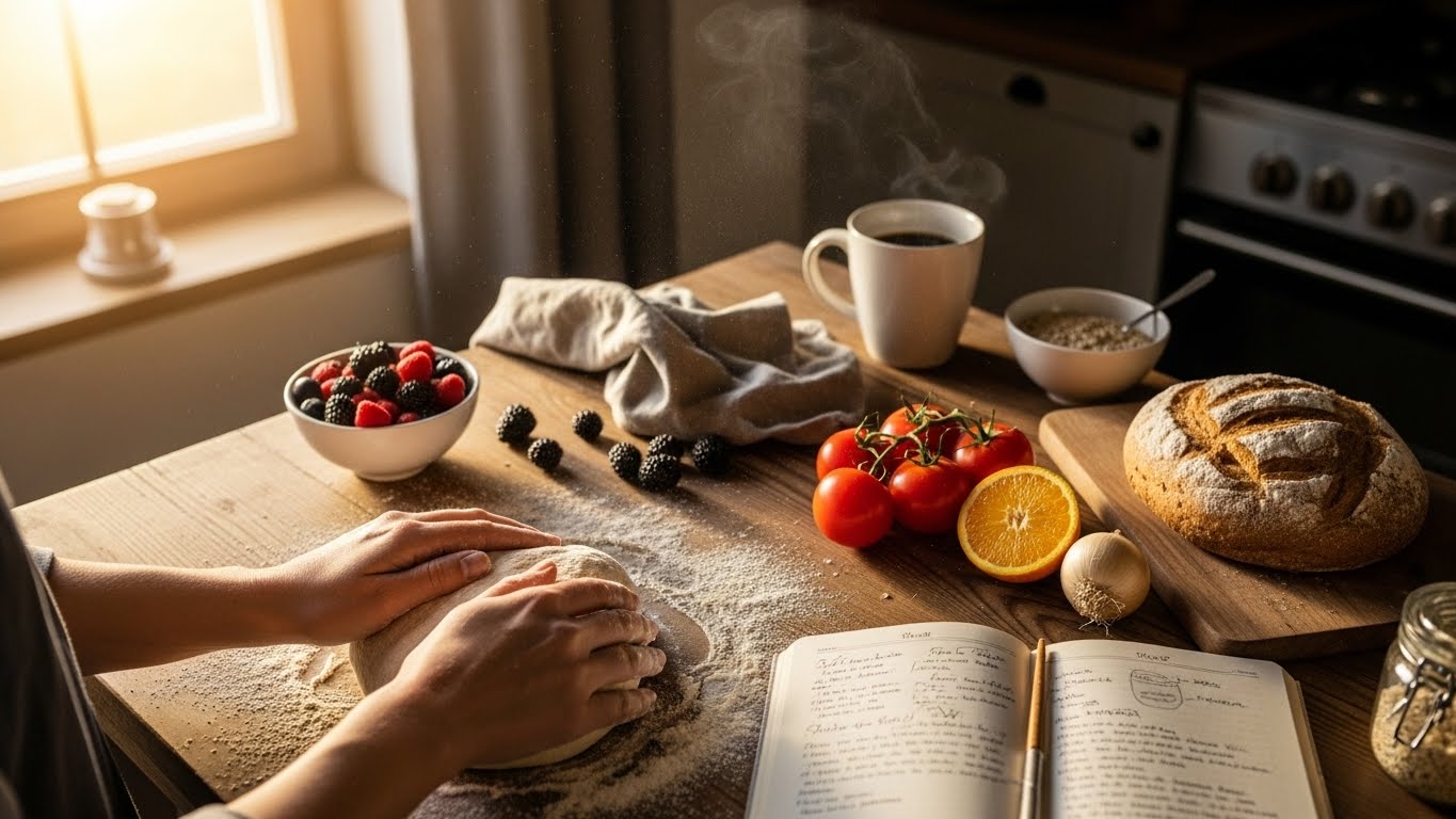 요리가 위로가 되는 순간들이 일상에 남기는 작은 흔적들