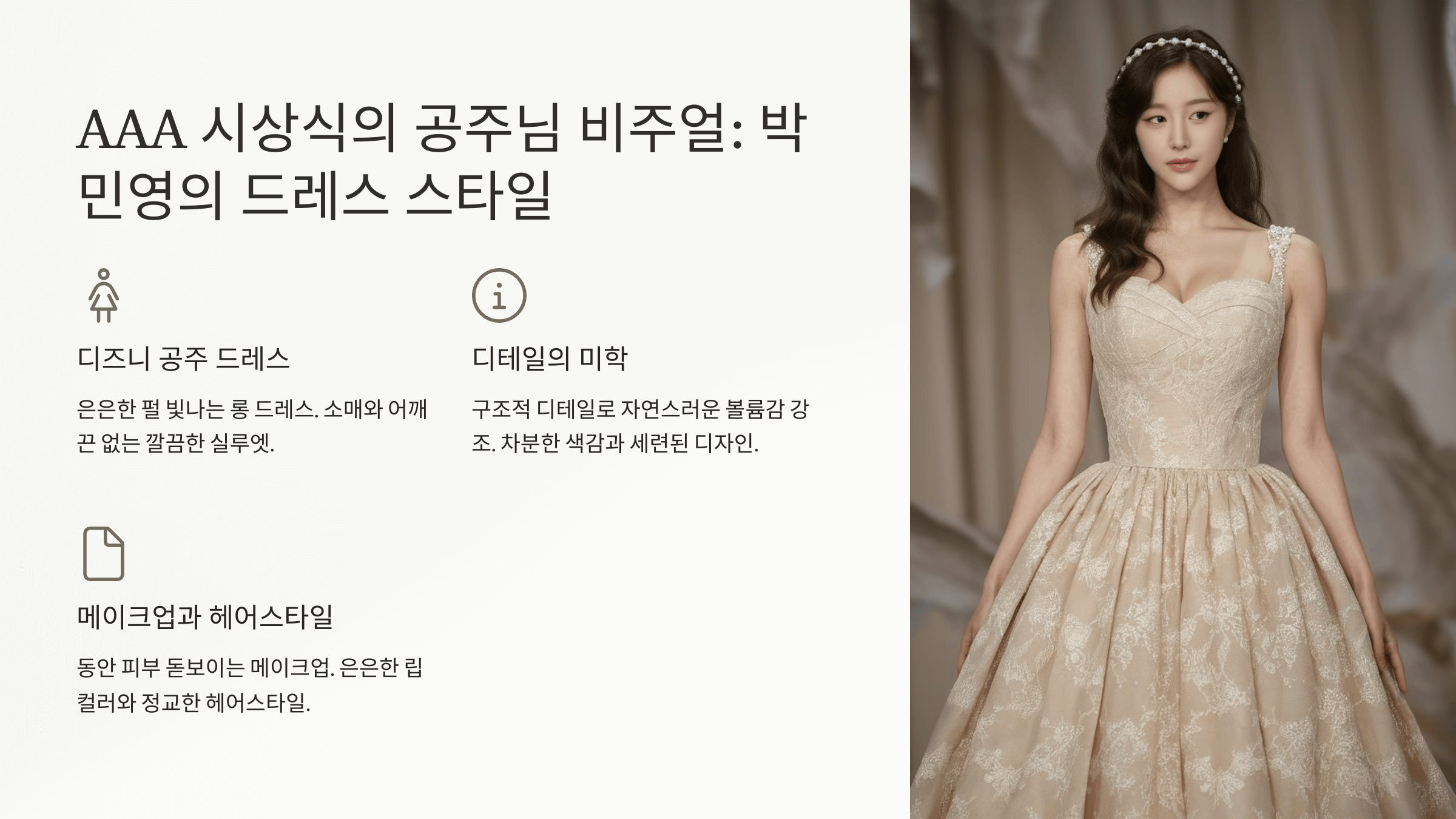 드레스를-입은-여성-사진