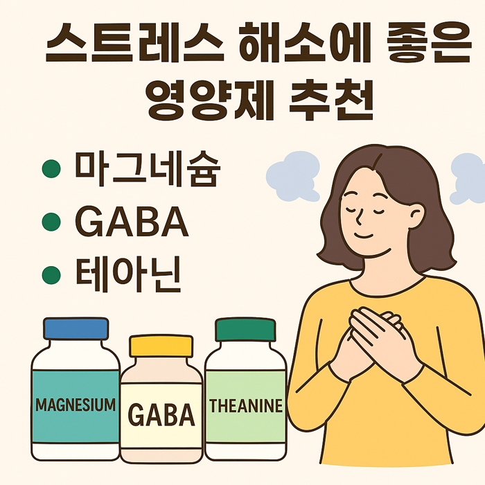 마그네슘·GABA·테아닌 총정리