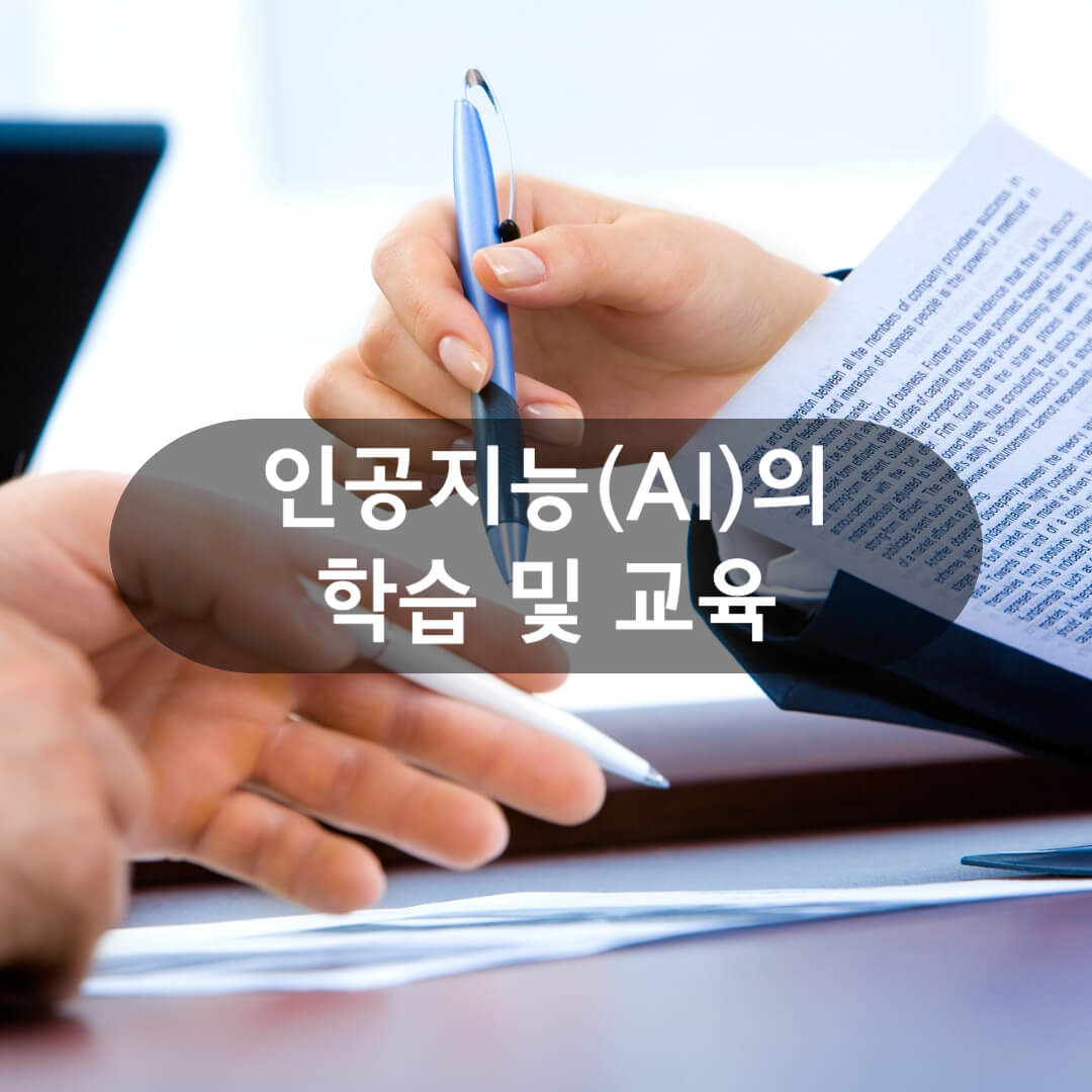 인공지능(AI)의 학습 및 교육