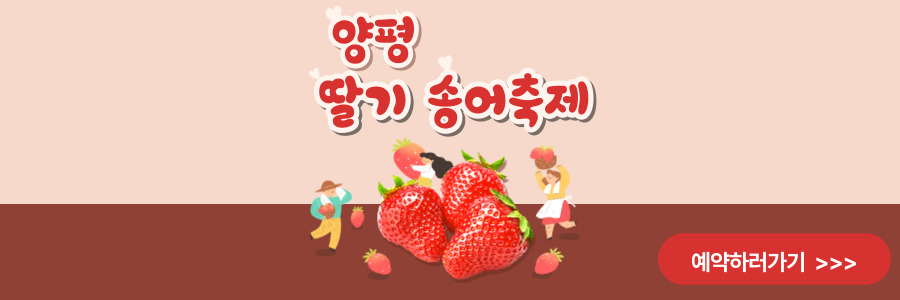 양평딸기 송어축제