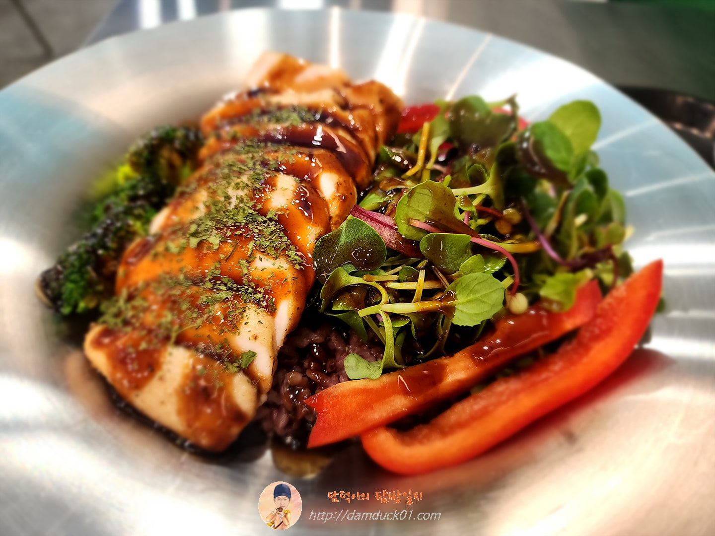 치킨데리야끼덮밥