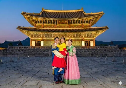 경복궁-한복-가족여행-인생샷-근정전