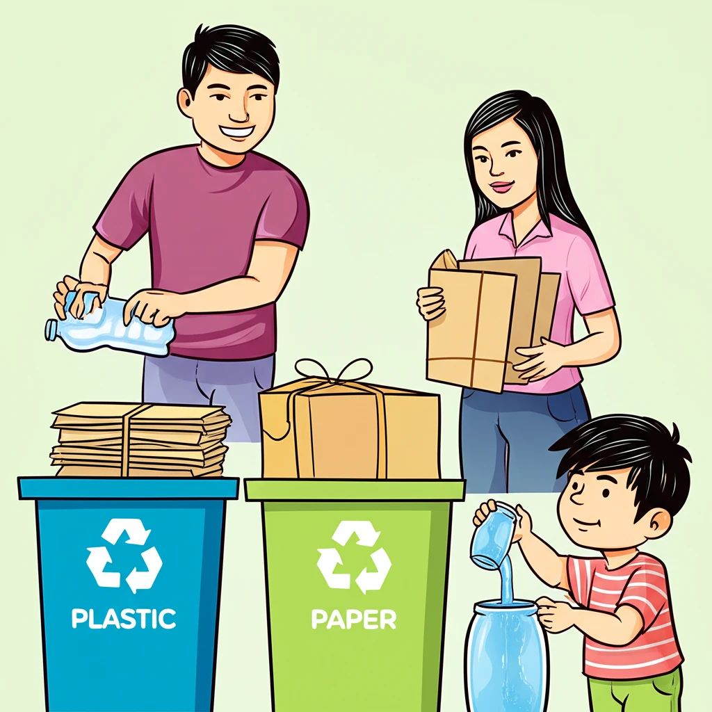 구로구 천왕동 쓰레기 분리배출, 완벽..