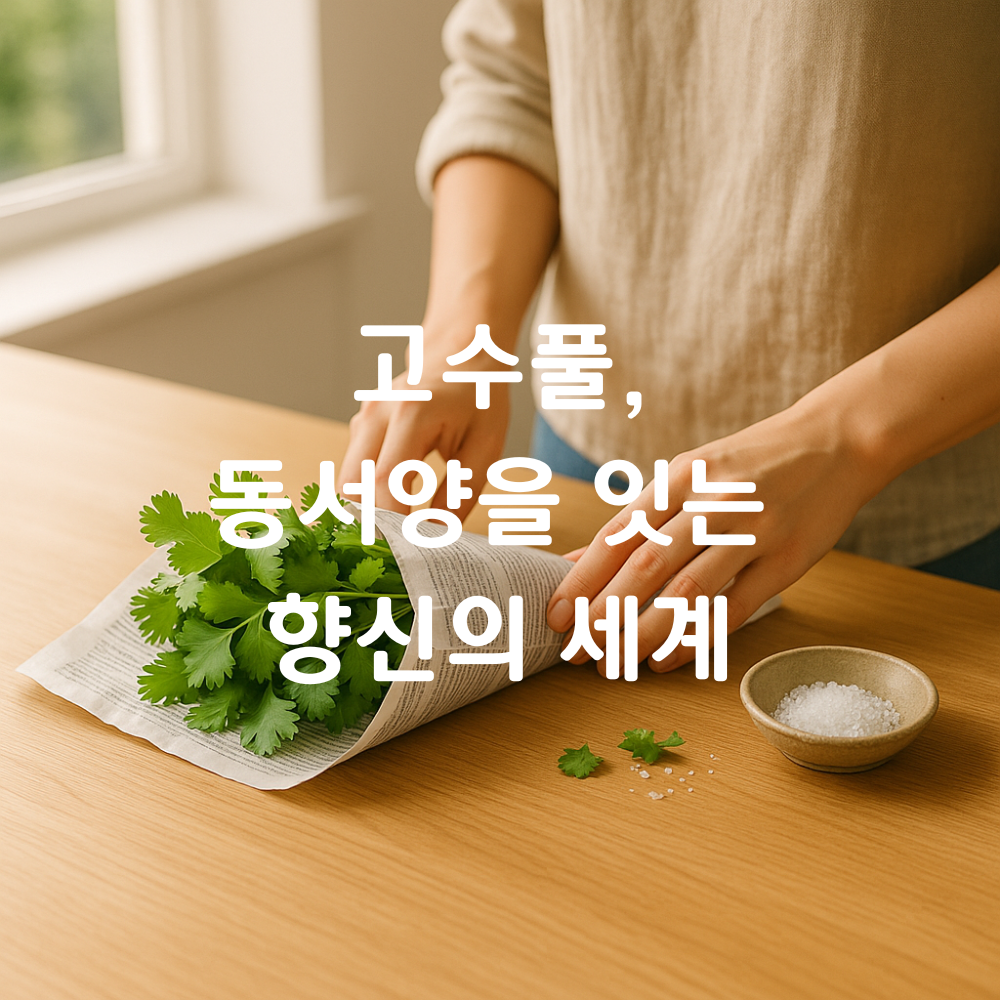 고수풀, 동서양을 잇는 향신의 세계