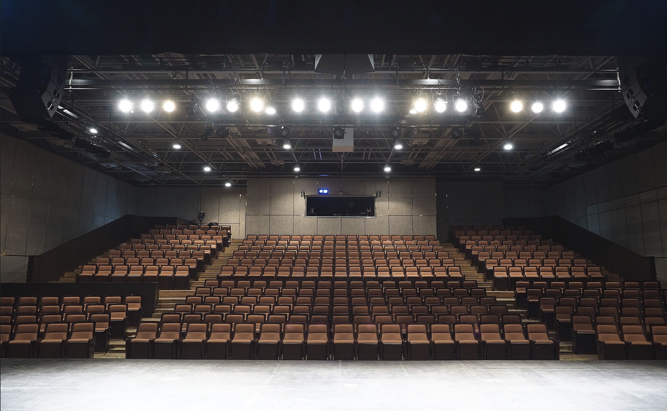 과천시민회관 소극장 공연장 좌석배치도