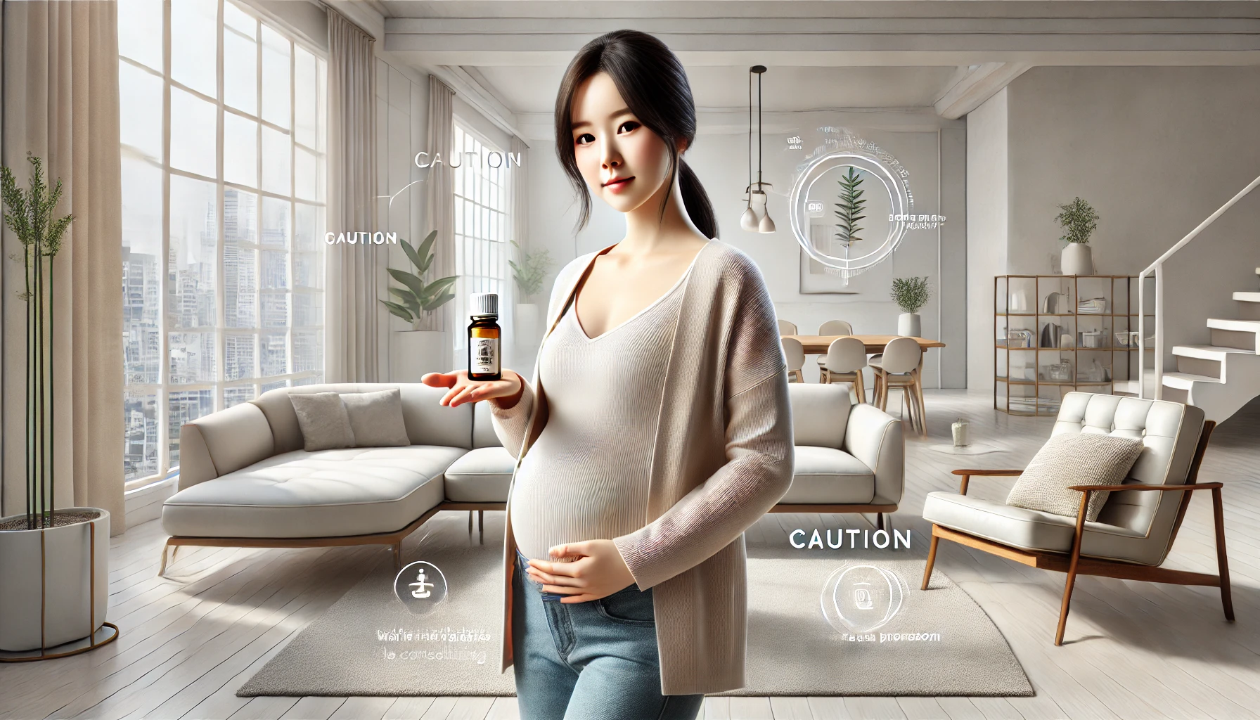 임산부와 수유 중인 여성의 사용