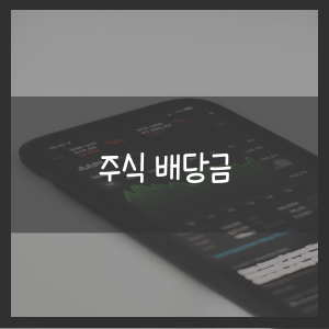 주식 배당금
