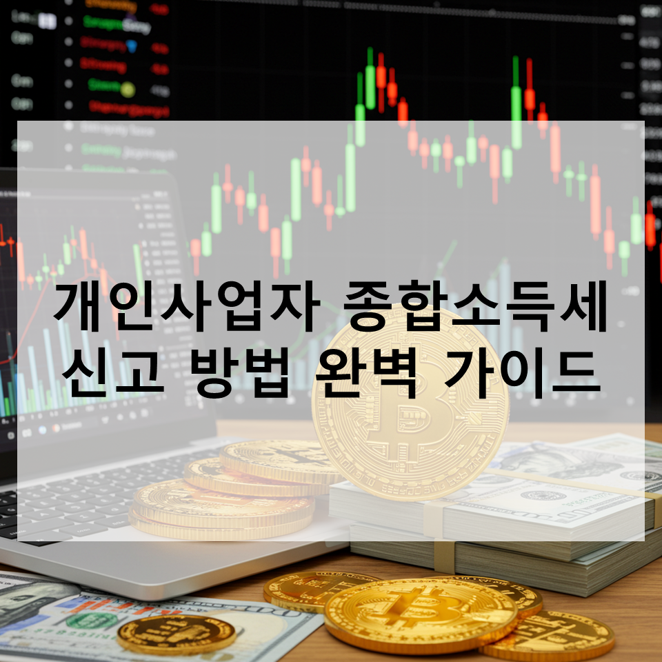 개인사업자 종합소득세 신고방법