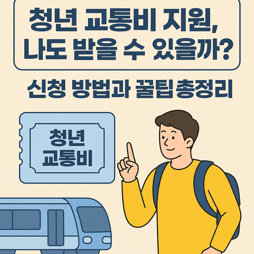 청년 교통비 지원&amp;#44; 나도 받을 수 있을까 에 대한 설명