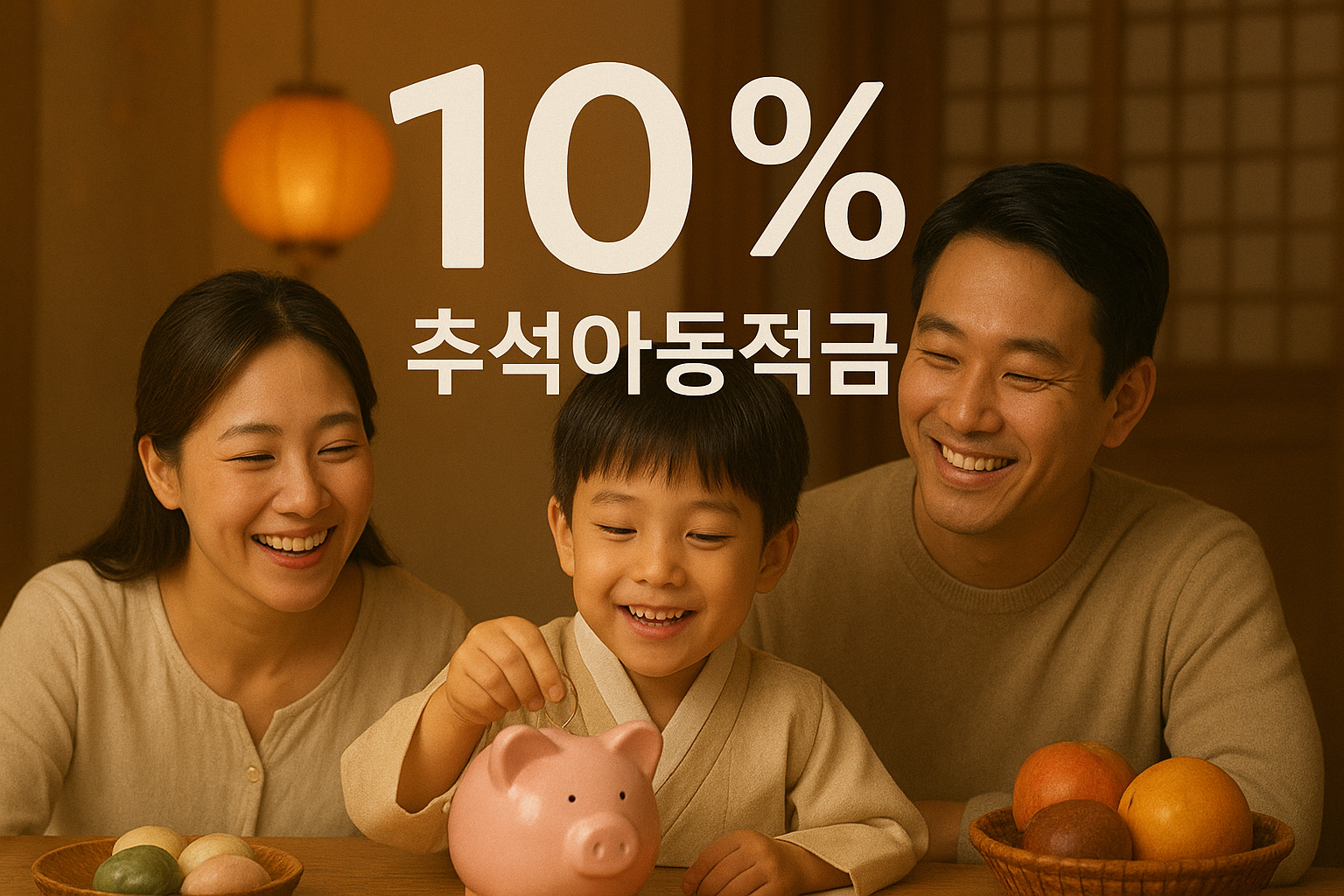 아동적금_저축하는 아이