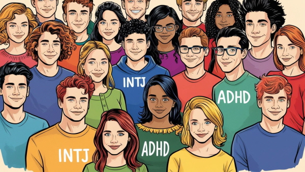 5편. MBTI, INTJ 기질을 가진 ADHD 자녀에 관한 그림