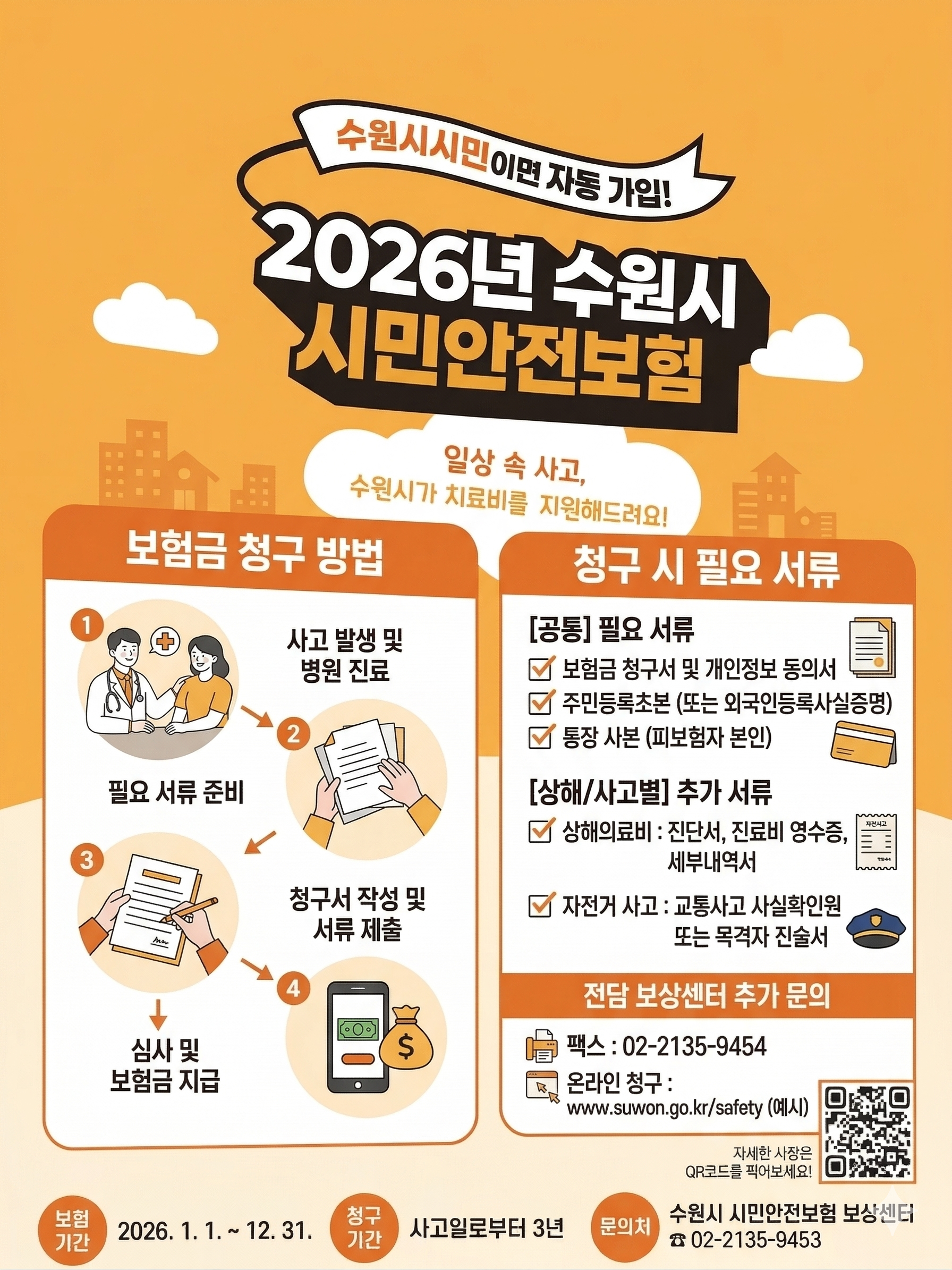 2026년 수원시 시민안전보험