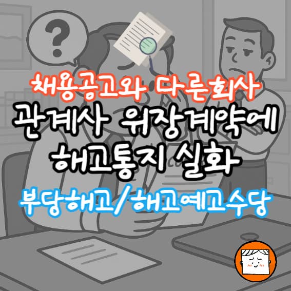 5인 이상 회사 공고로 입사했는데 5인 미만 계약이라면?