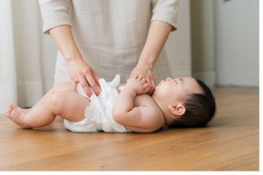 기저귀 갈이 순서 사진으로 보기