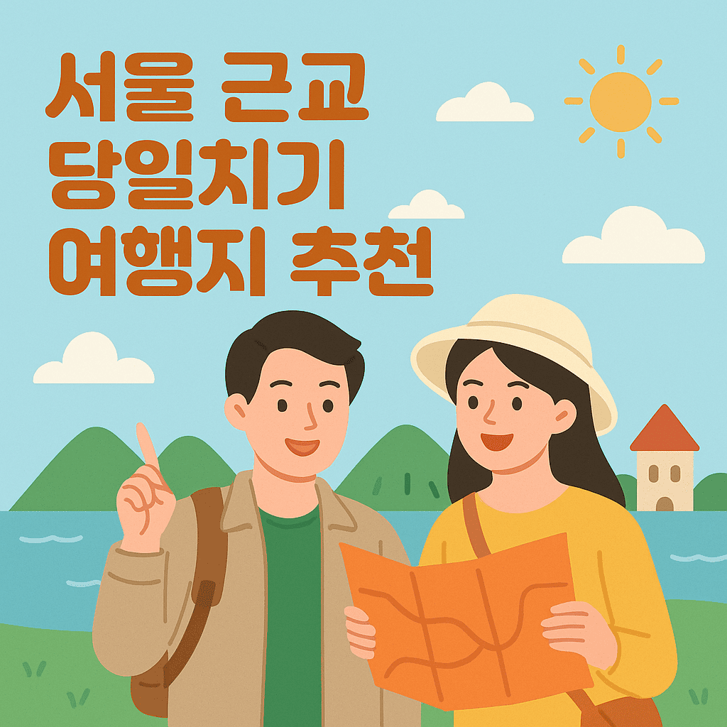 서울근교여행지에 대한 대표 이미지