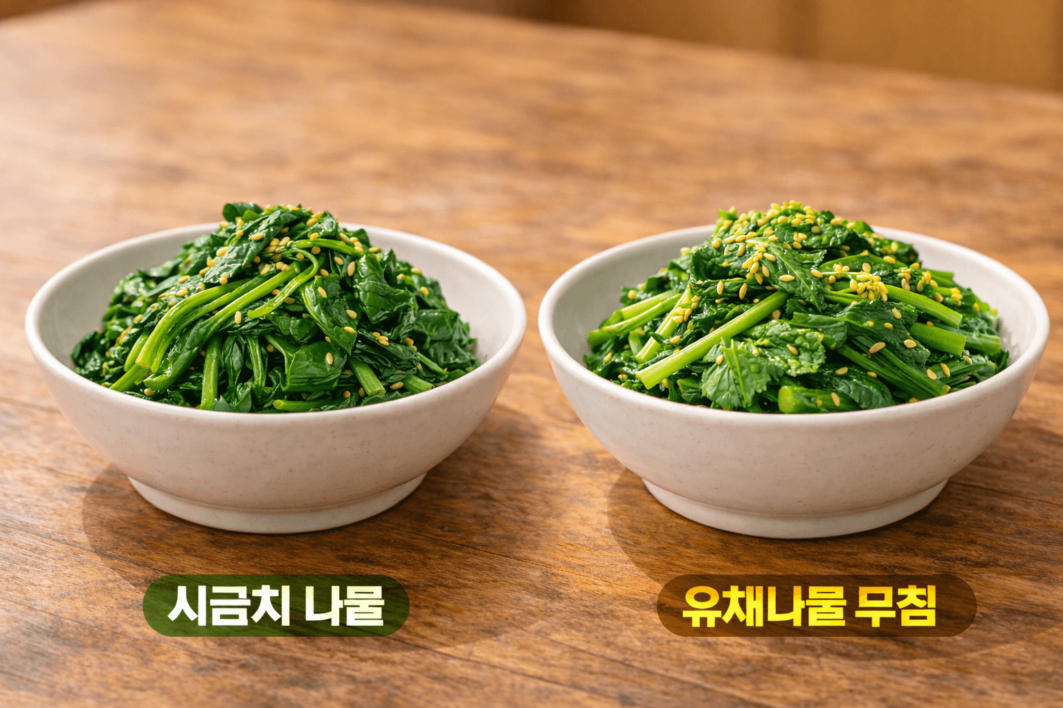 맛과 식감 차이: 요리 궁합 분석