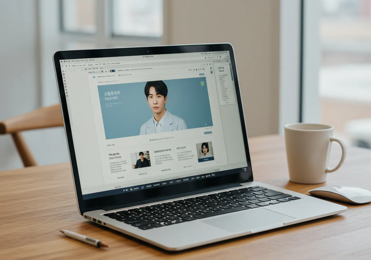 웹사이트에서 쉬운 접속