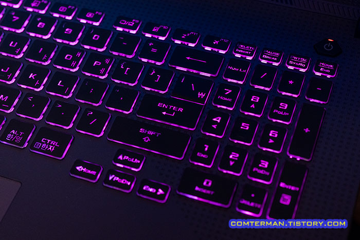 ROG Strix G17 Numlock