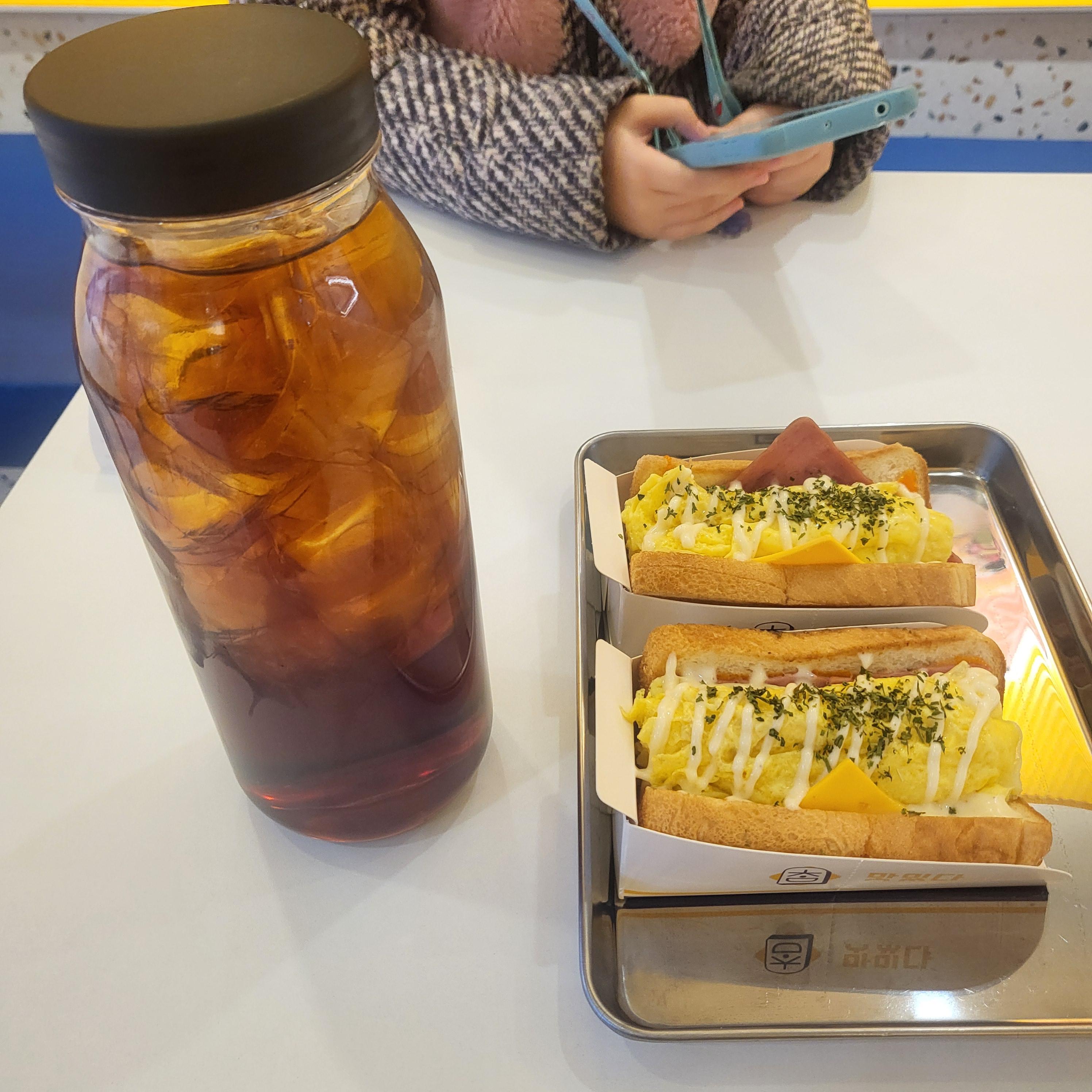 토스트 맛집(개신동 참토스트), 아이도 좋아하는 토스트